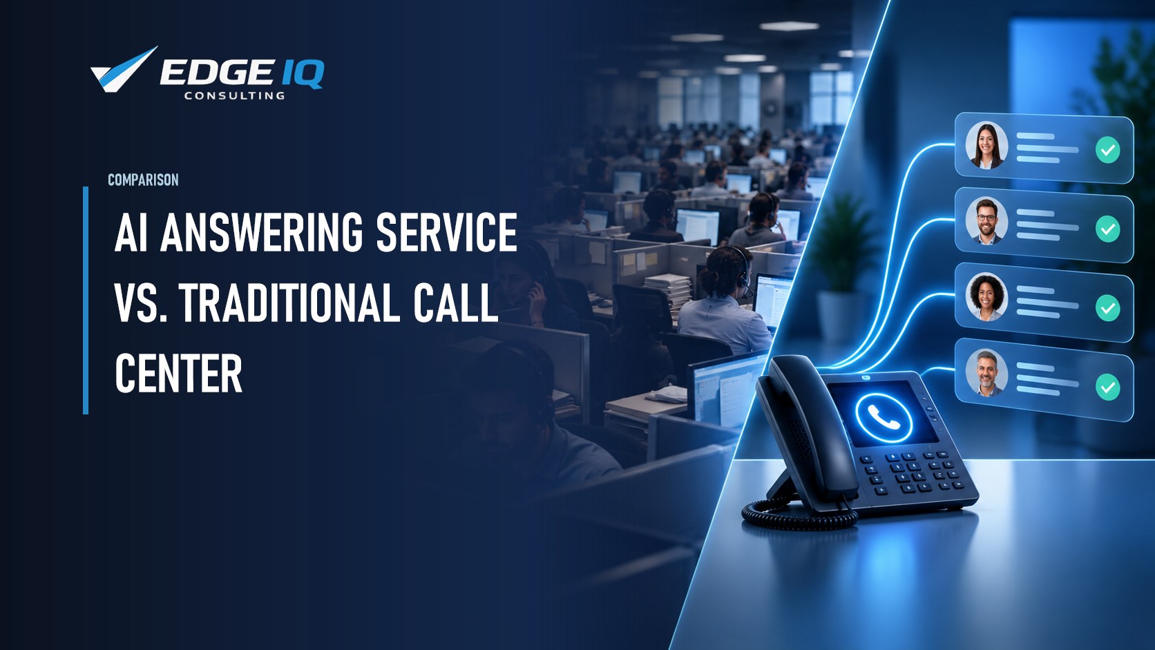 AI Answering Service vs. Traditional Call Center