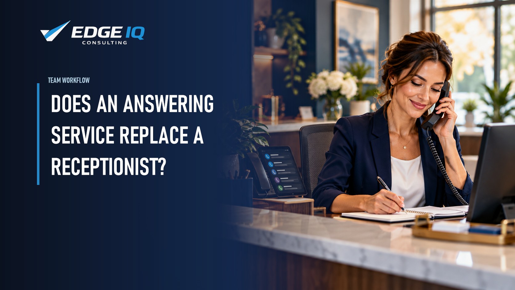 Does an Answering Service Replace a Receptionist?