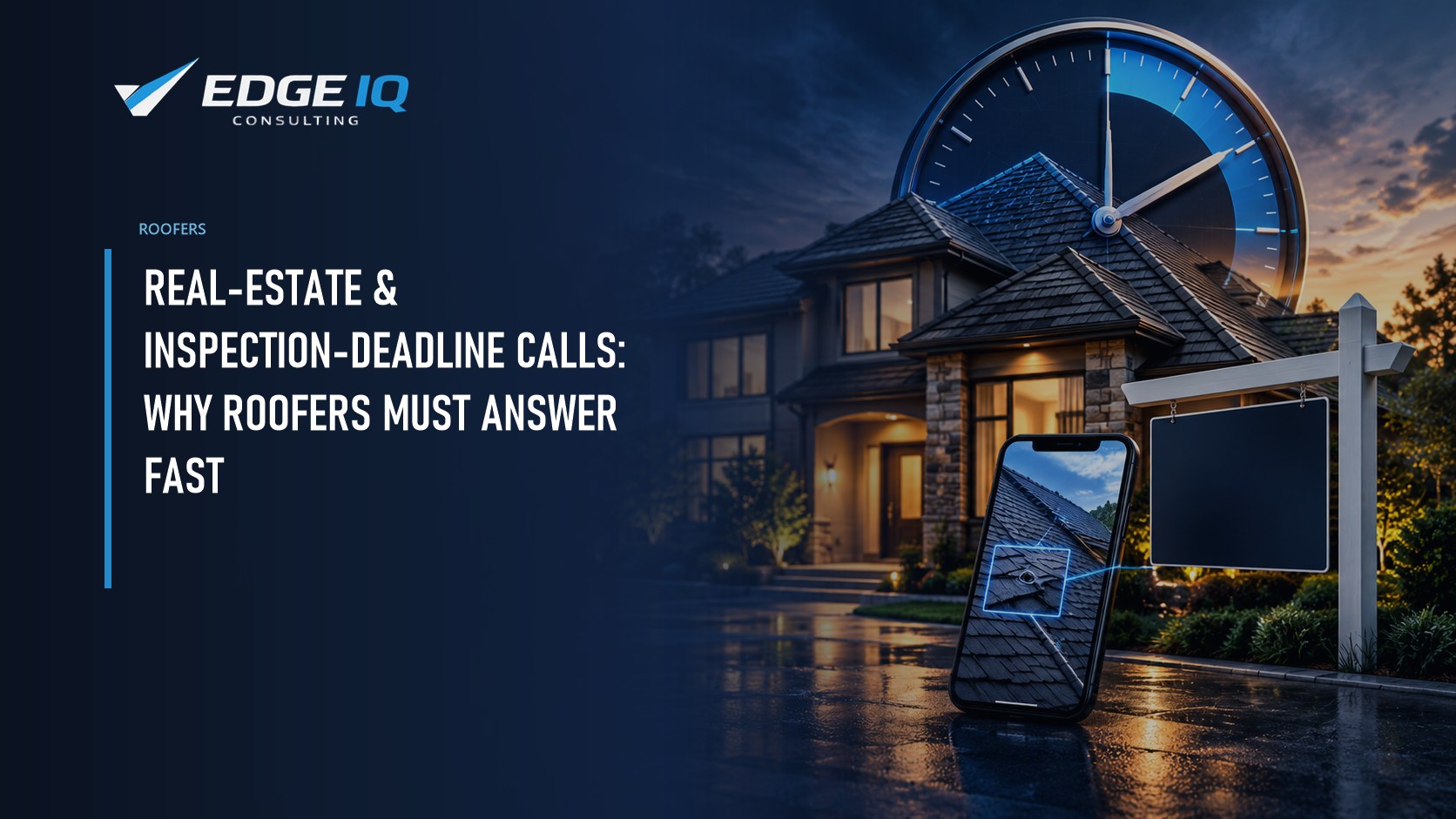 Real-Estate & Inspection-Deadline Calls: Why Roofers Must Answer Fast