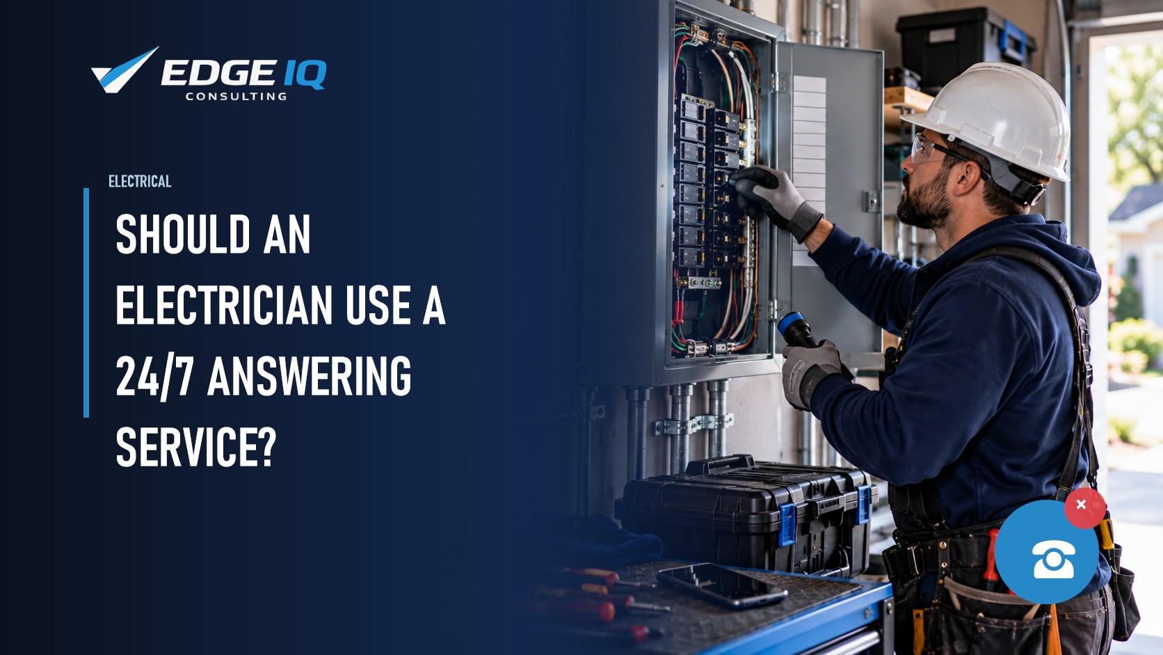 Should an Electrician Use a 24/7 Answering Service?