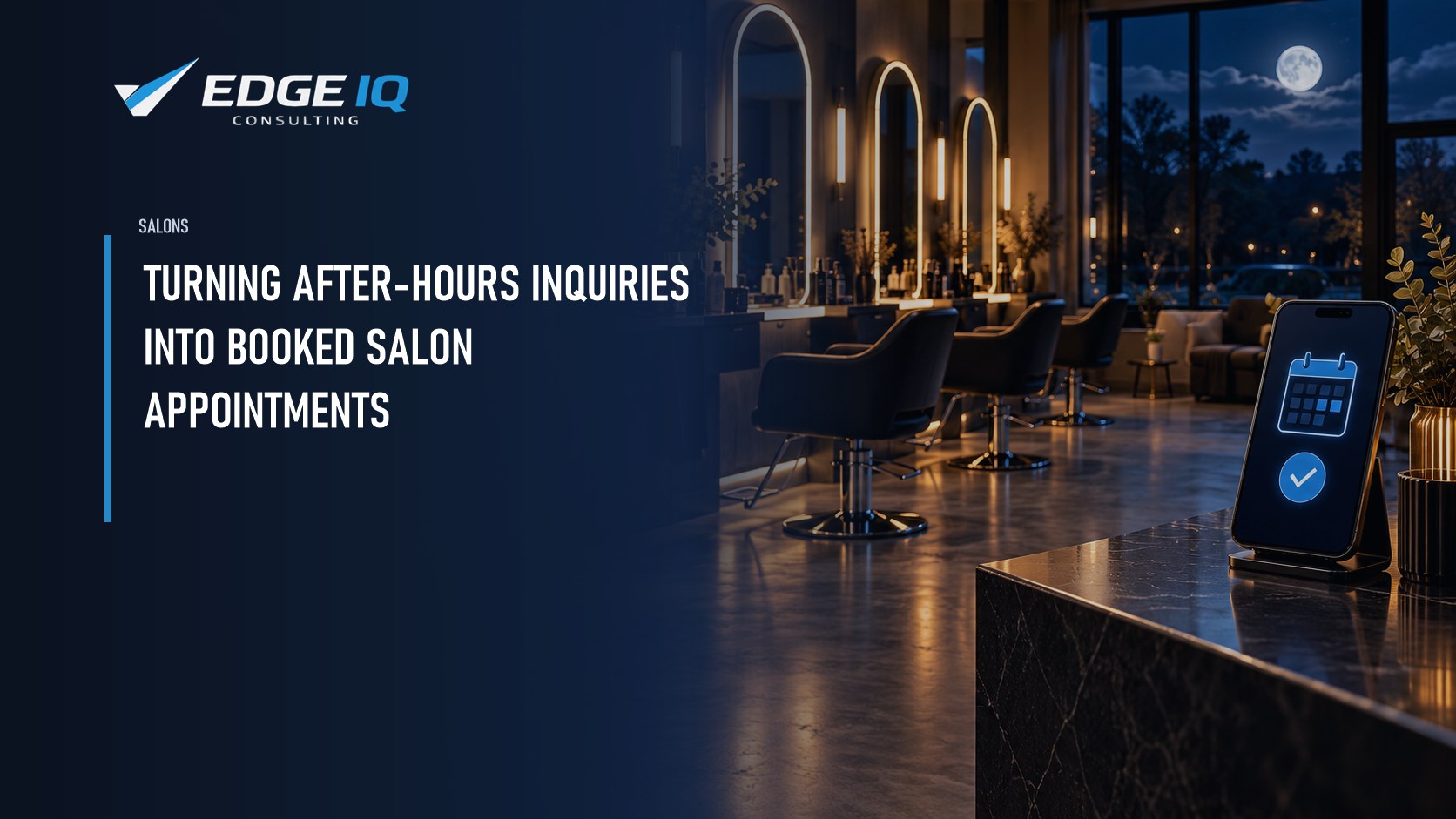 Turning After-Hours Inquiries Into Booked Salon Appointments