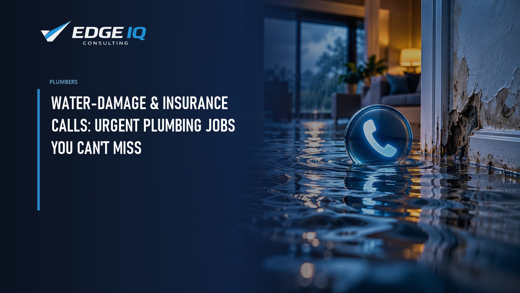 Water-Damage & Insurance Calls: Urgent Plumbing Jobs You Can't Miss